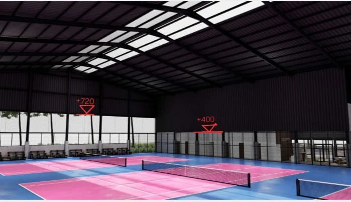 Proyek Tenis and Padel Court Kota baru Parahiangan - Surya Cahaya Makmur - Denny Eka Surya