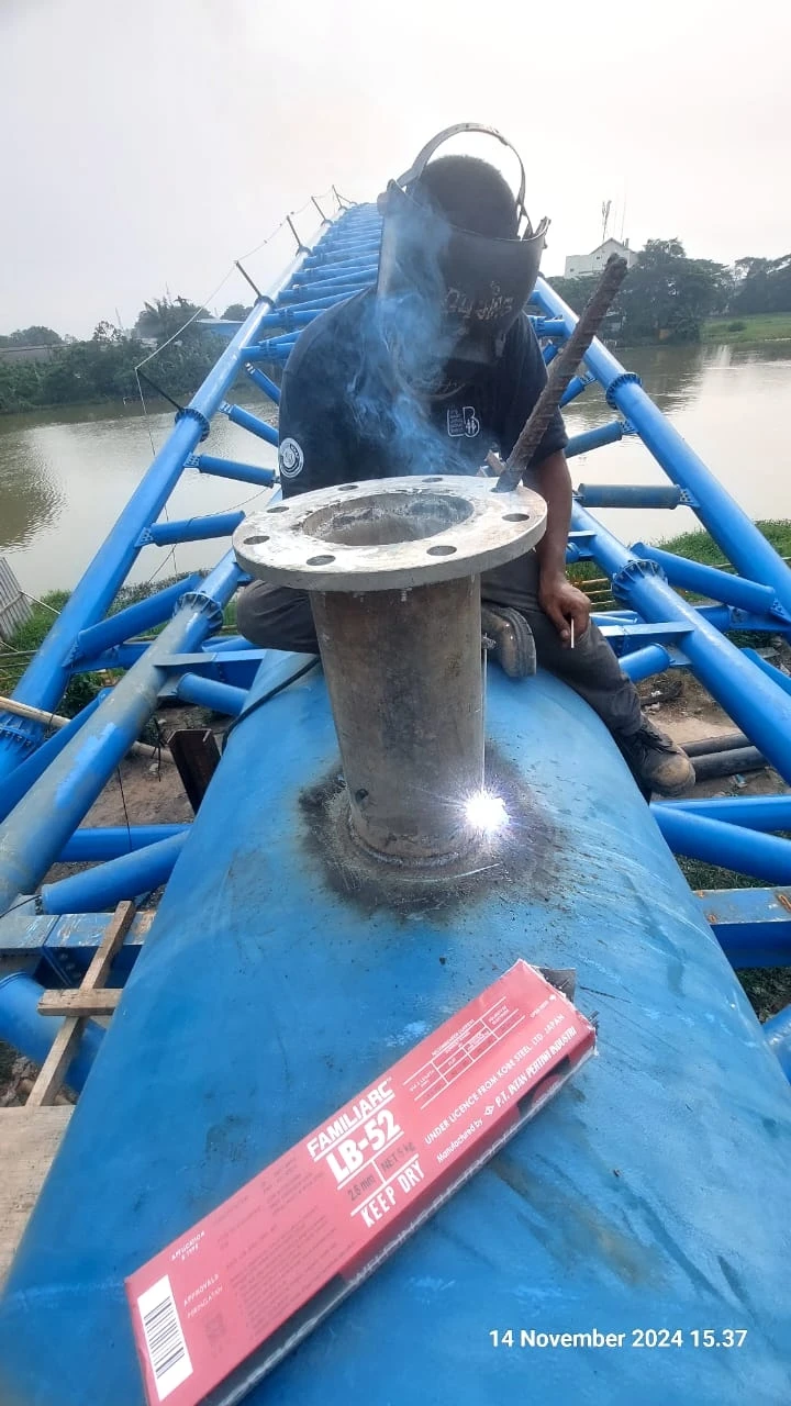 Project Pipe Bridges 150 Meter - Surya Cahaya Makmur - Denny Eka Surya